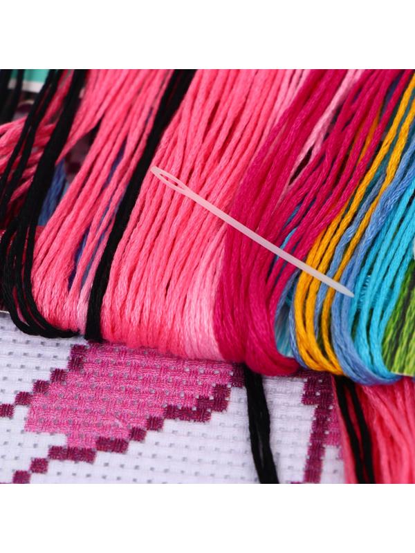 Вышивка крестиком «Динозаврик», 25х20 см