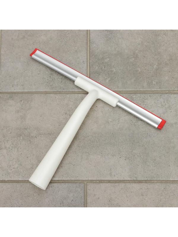 Водосгон Доляна, 25×20 см, пластиковая ручка, силиконовый сгон