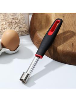 Нож для удаления сердцевины Доляна Digma, 22 см, нержавеющая сталь, цвет чёрный, красный