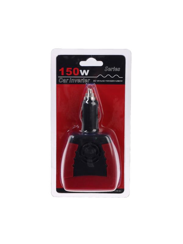 Преобразователь напряжения 12 - 220 В, 150 Вт, USB