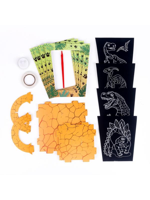 Набор для творчества «Создай ночник с гравюрой. Динозавр»