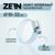 Хомут червячный ZEIN, сквозная просечка, диаметр 18-32 мм, ширина 8 мм, оцинкованный