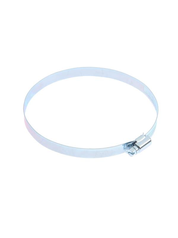 Хомут червячный ZEIN, сквозная просечка, диаметр 118-140 мм, ширина 12.7 мм, оцинкован