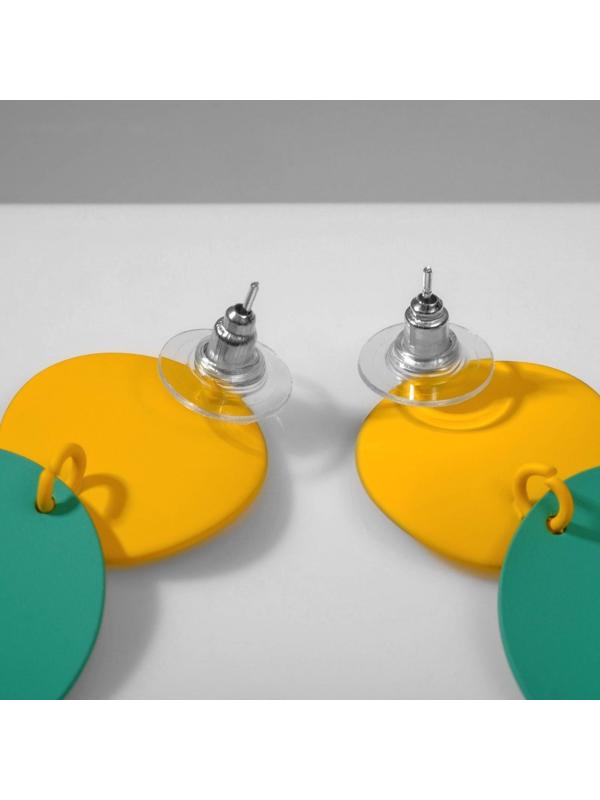 Серьги металл 