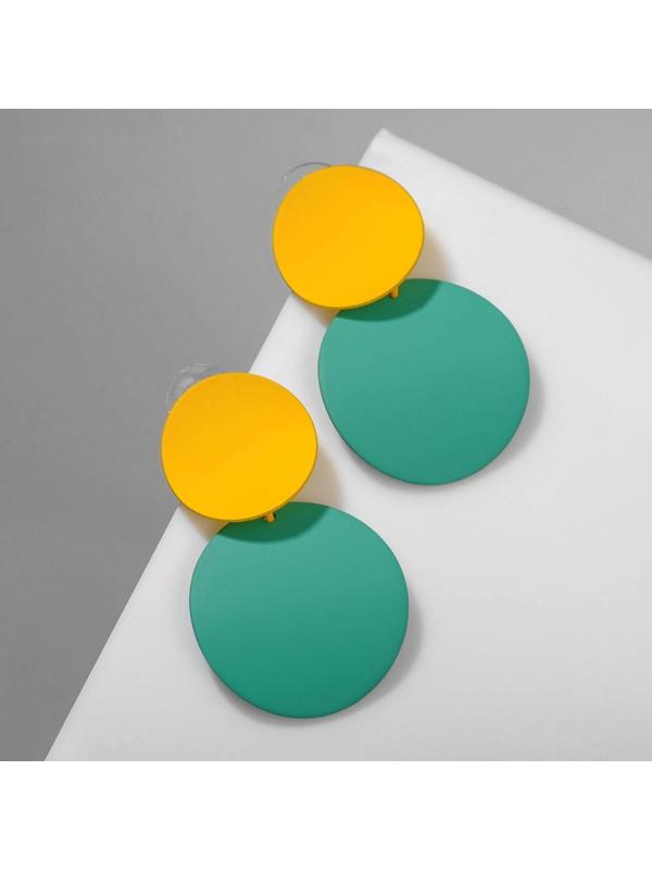 Серьги металл 