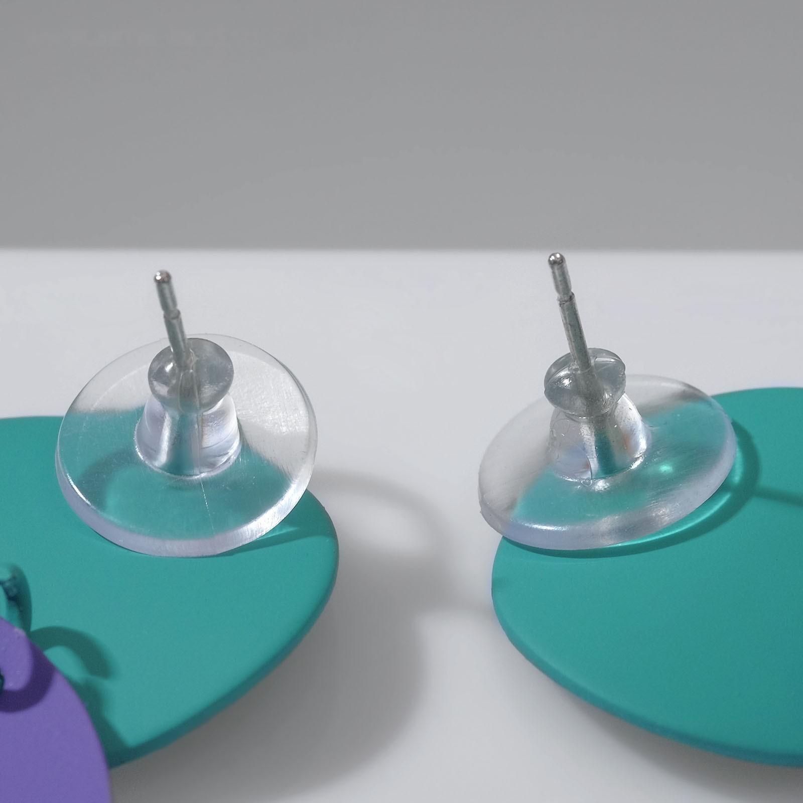 Серьги металл 