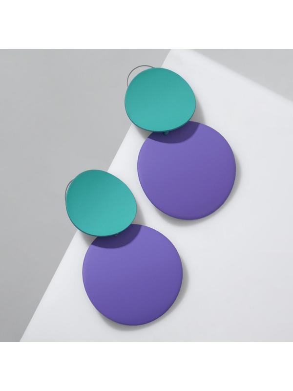 Серьги металл 