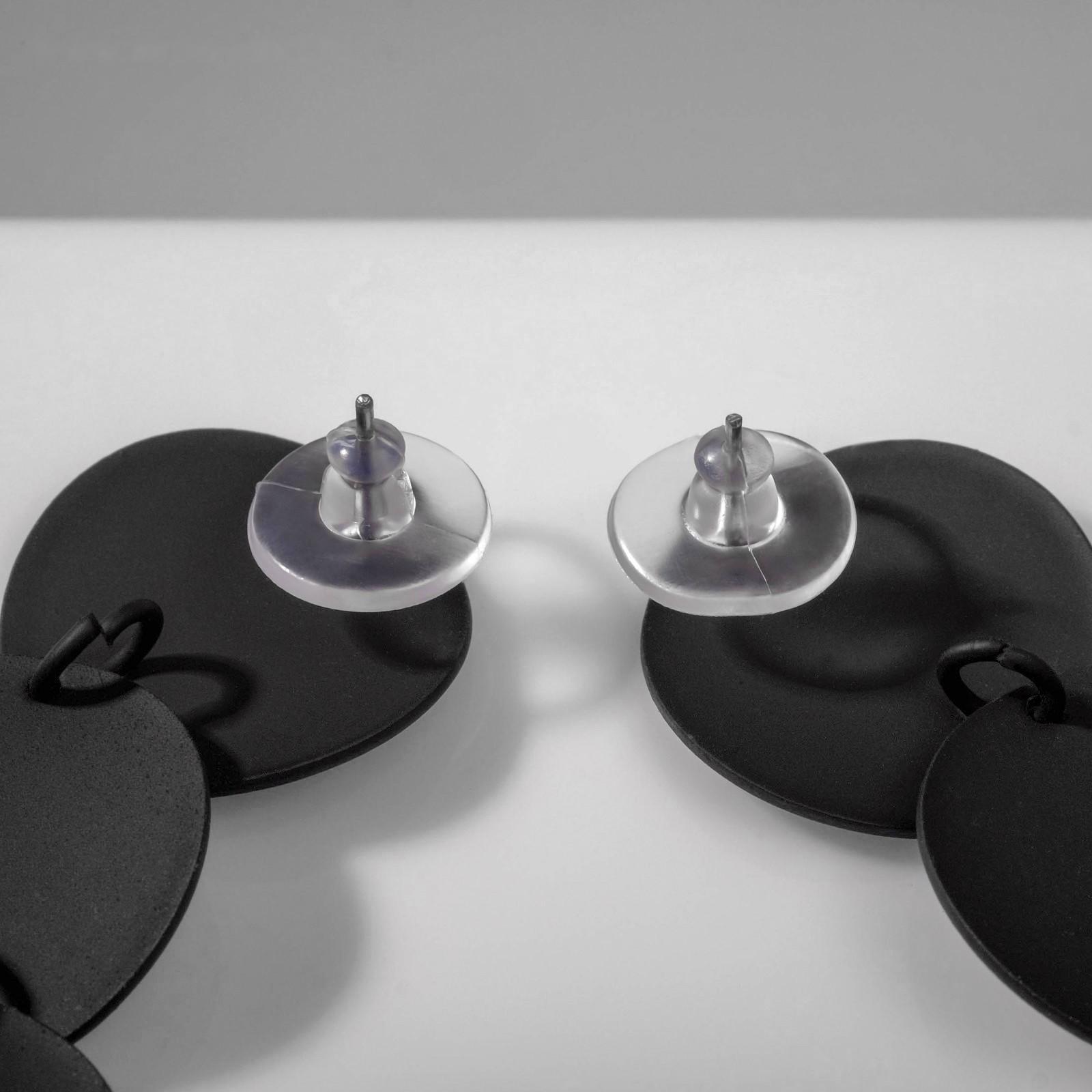 Серьги металл 