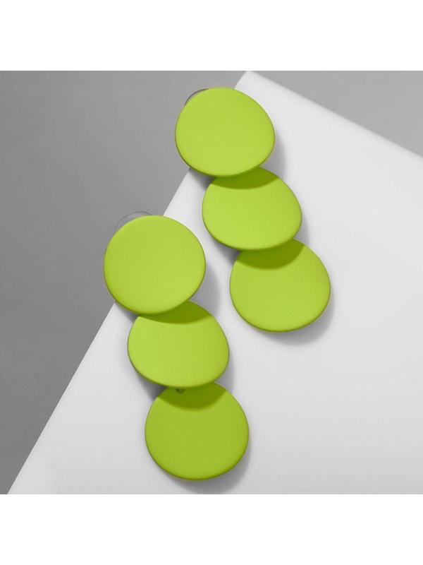 Серьги металл 