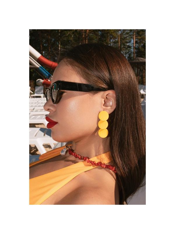 Серьги металл 