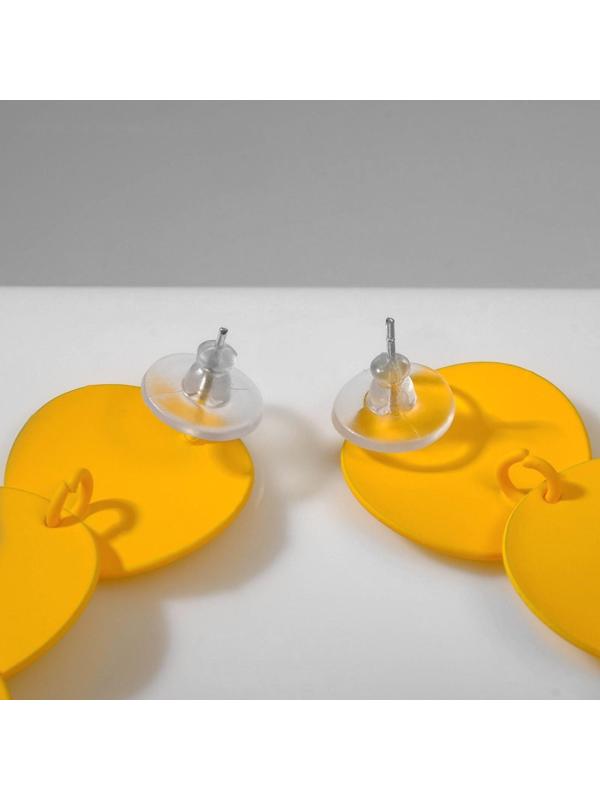 Серьги металл 