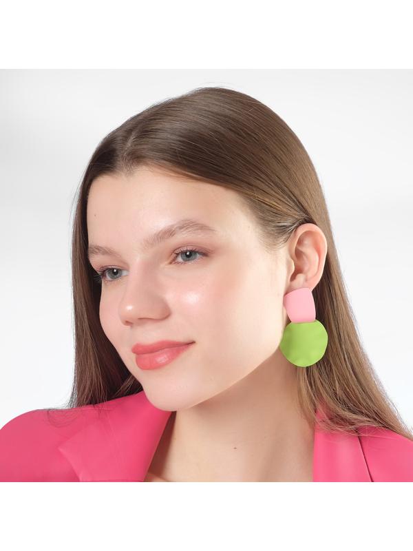 Серьги металл 