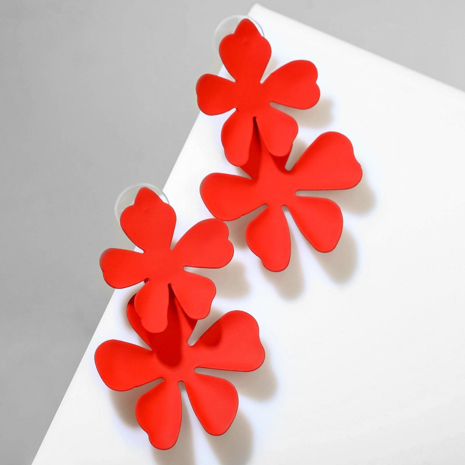 Серьги металл 