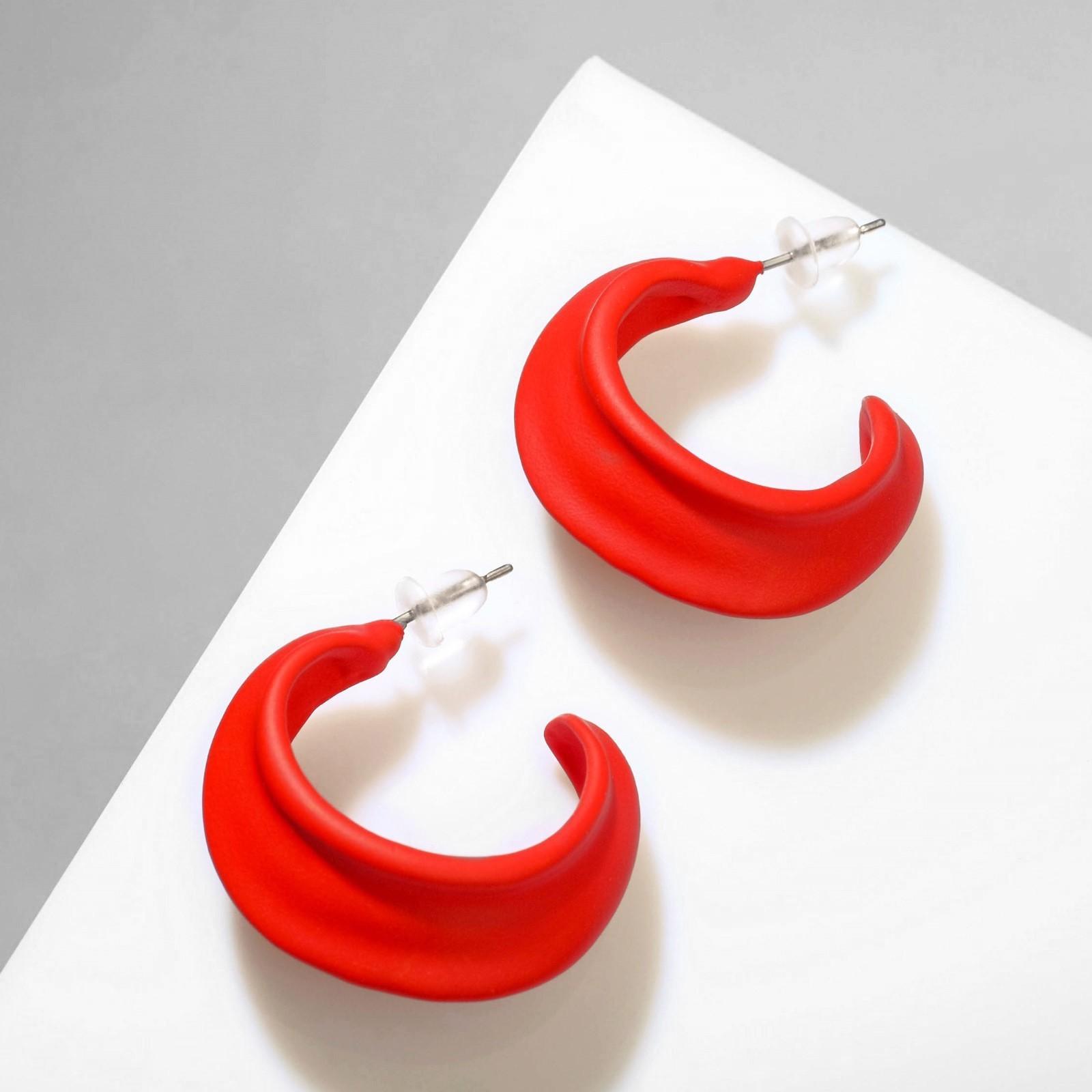 Серьги металл 