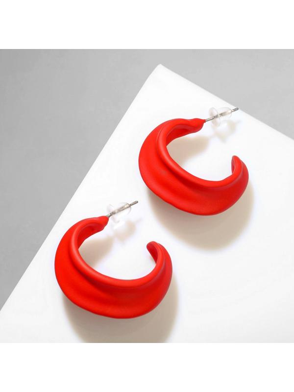 Серьги металл 