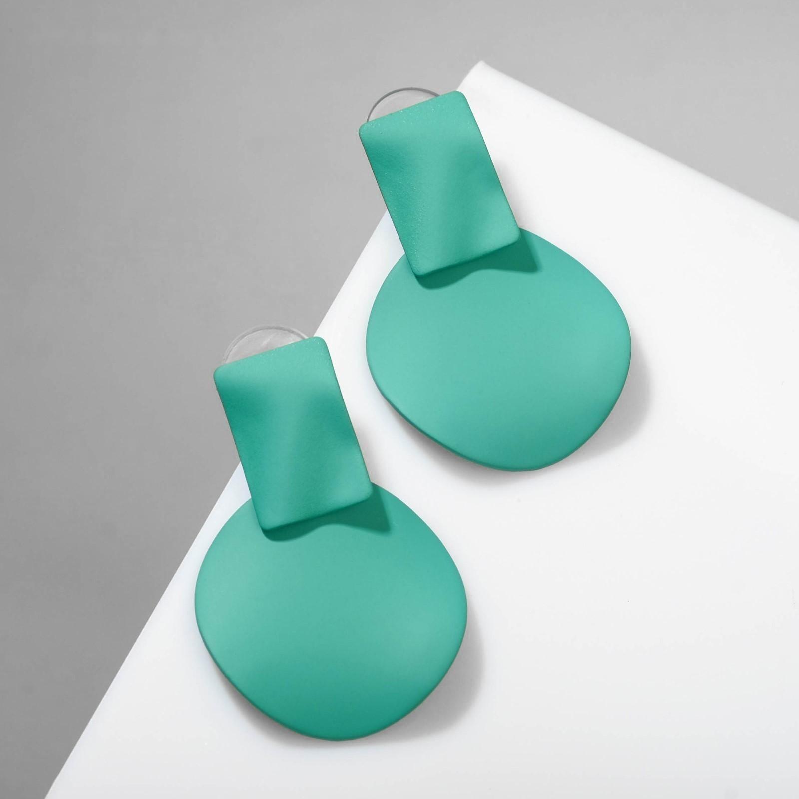 Серьги металл 