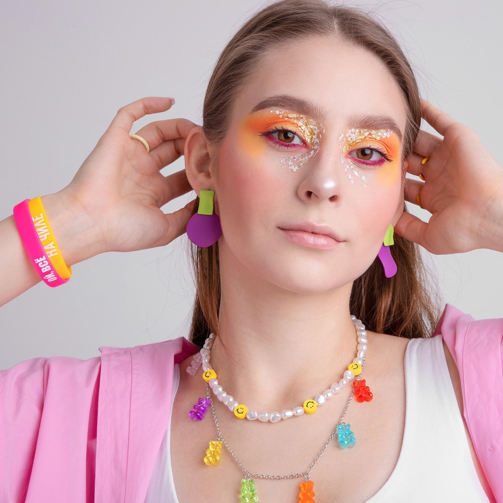 Серьги металл 