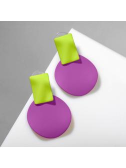 Серьги металл 