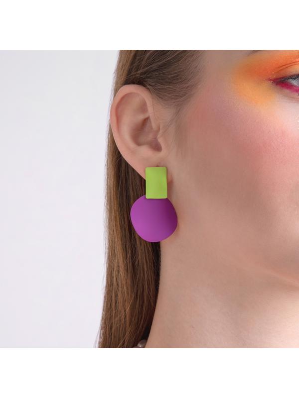 Серьги металл 