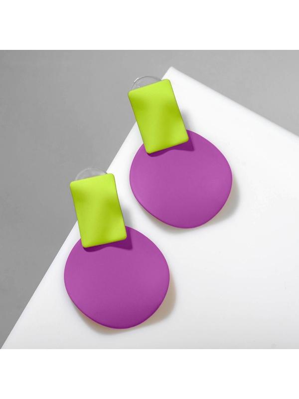 Серьги металл 