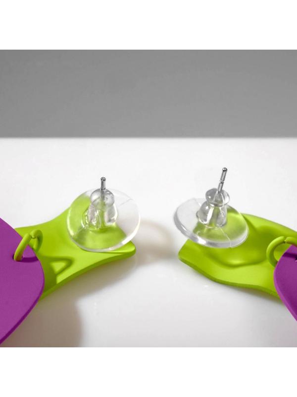 Серьги металл 