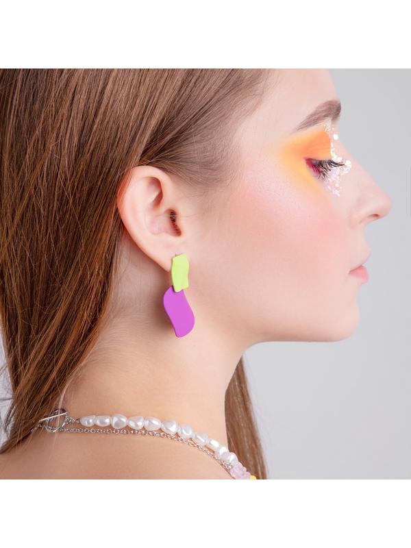 Серьги металл 