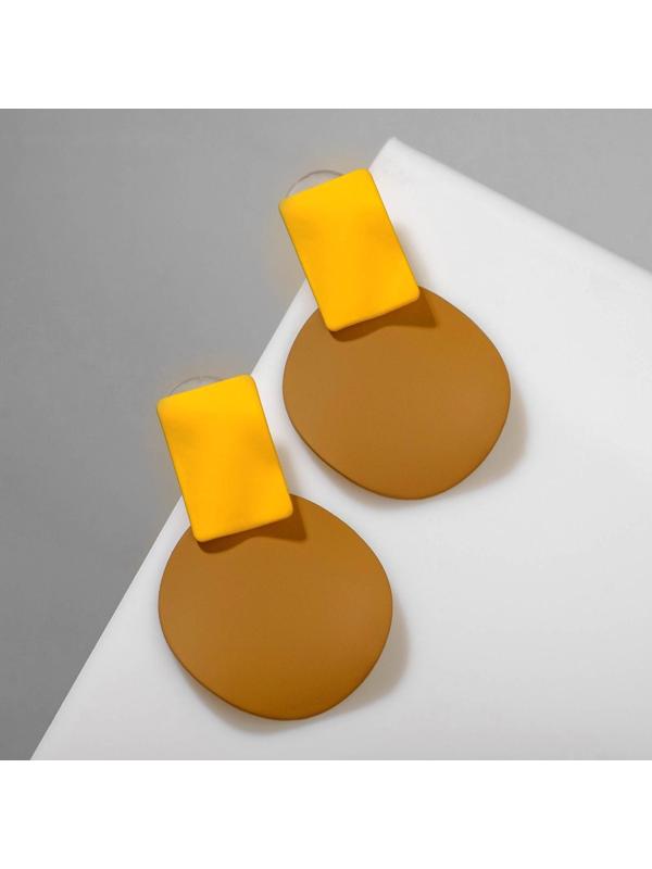 Серьги металл 