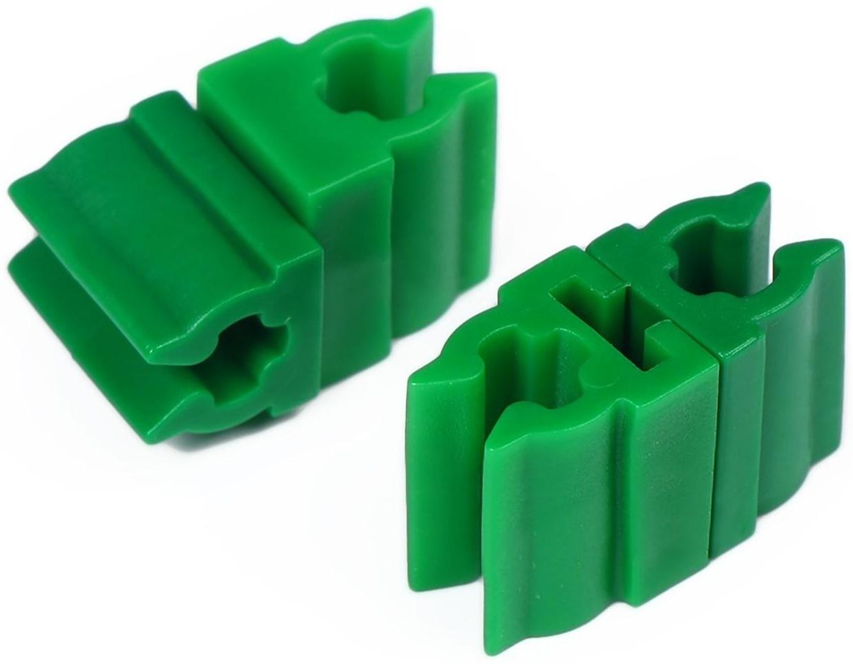 Соединитель поворотный для прутка, 4-5 мм, пластик, набор 10 шт.