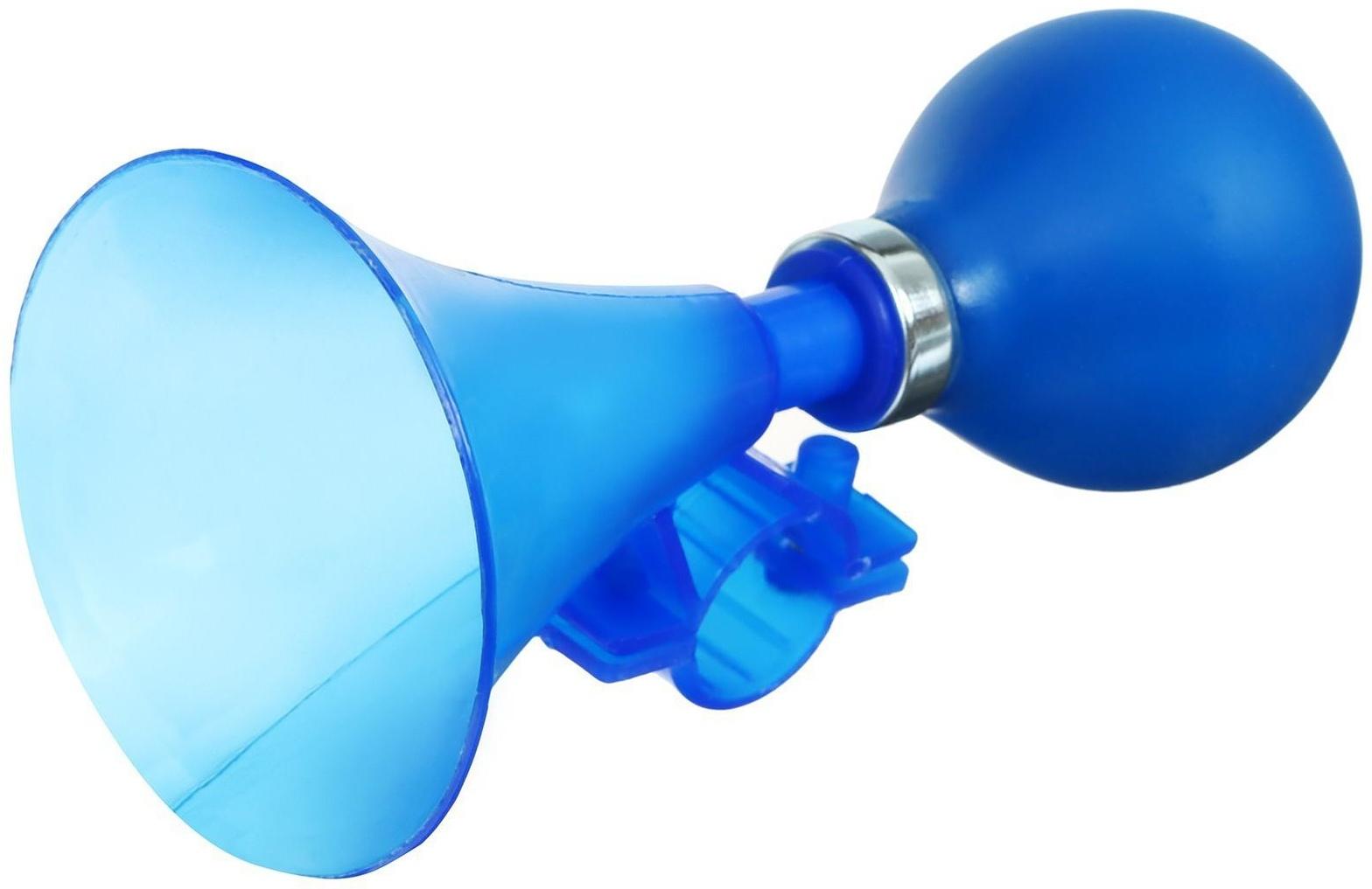 Клаксон Dream Bike, пластик, в индивидуальной упаковке, цвет синий