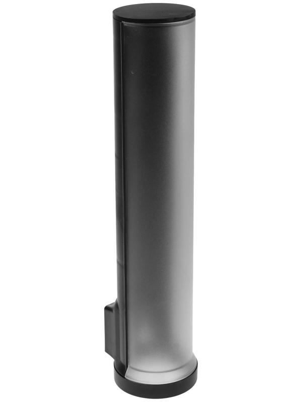 Стаканодержатель Aqua Work NF-1, крепление на шурупах, 100 стаканчиков, чёрный