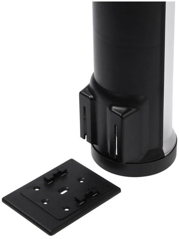 Стаканодержатель Aqua Work NF-1, крепление на шурупах, 100 стаканчиков, чёрный