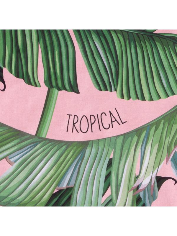 Постельное бельё Этель 1.5 сп Tropical 143х215 см, 150х214 см, 70х70 см - 2 шт