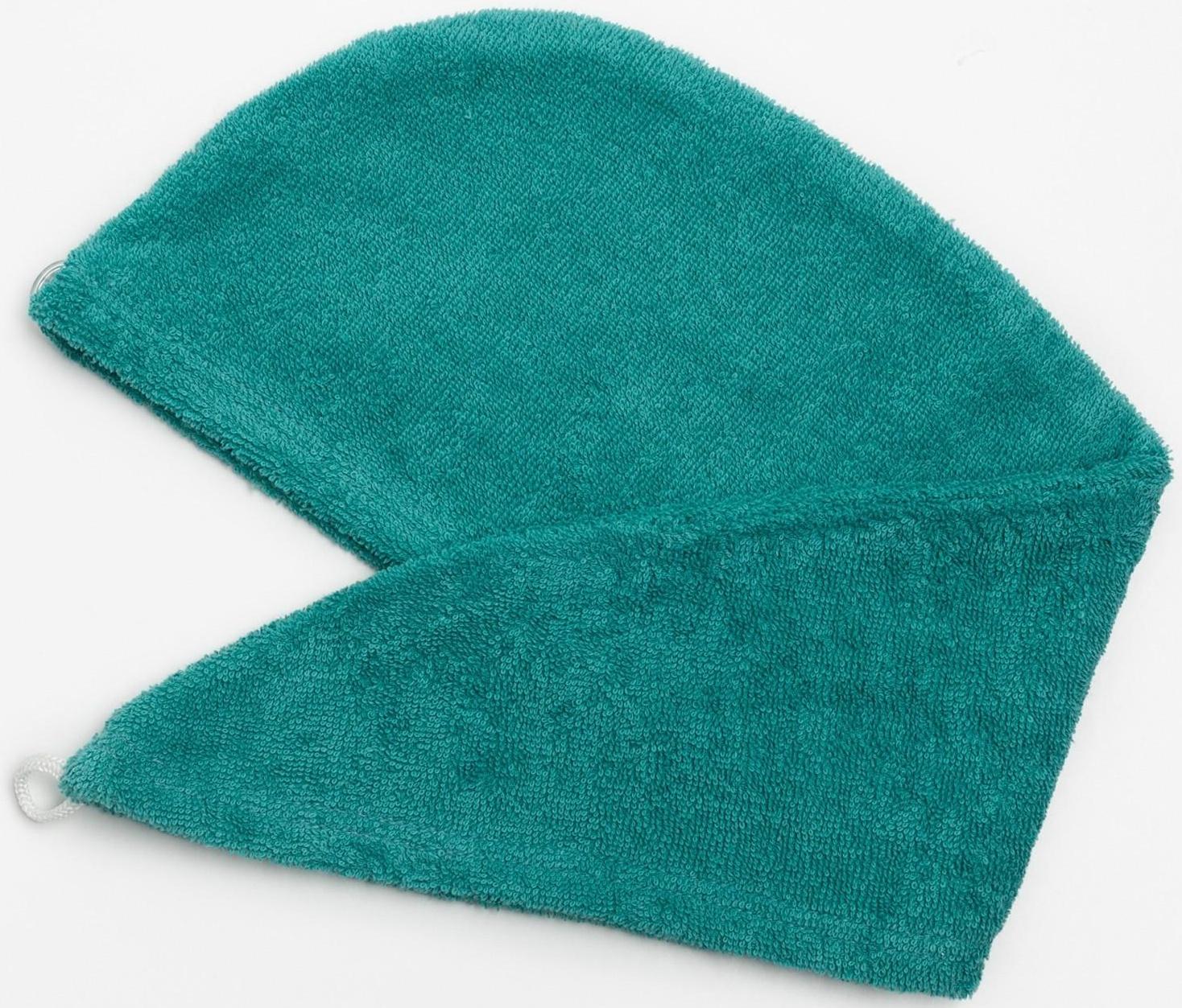 Набор для сауны Экономь и Я:полотенце-парео 68*150см+чалма, цв.голубая трава,100%хл, 320 г/м