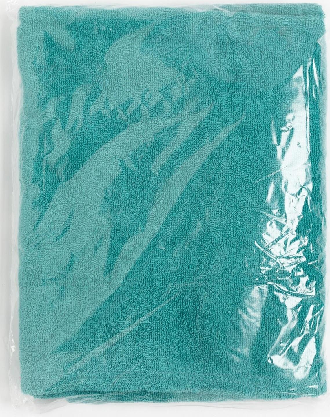 Набор для сауны Экономь и Я:полотенце-парео 68*150см+чалма, цв.голубая трава,100%хл, 320 г/м