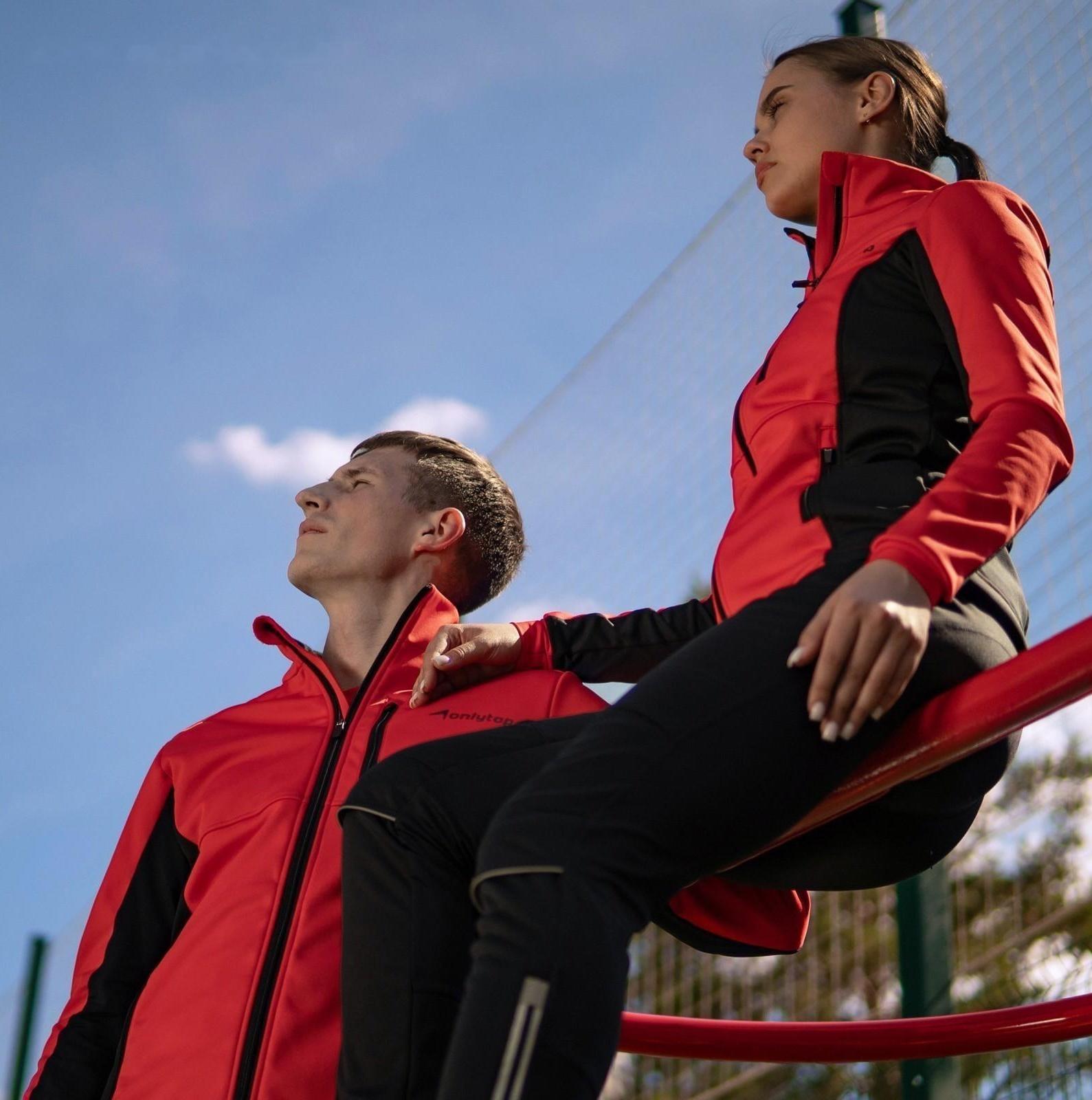 Куртка разминочная ONLYTOP woman, размер 46