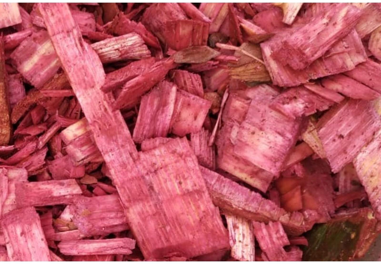 Щепа декоративная, бордовая, 20 л