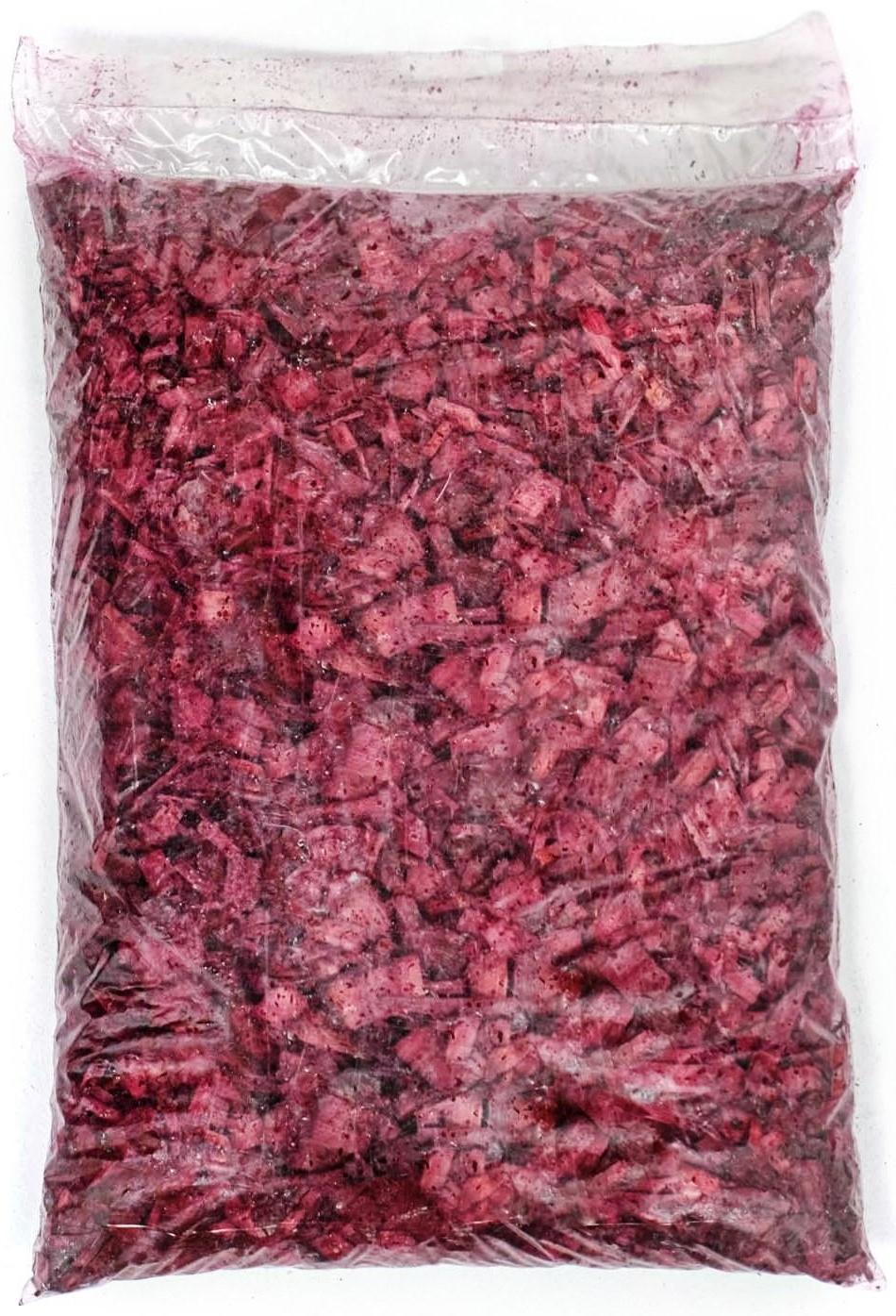 Щепа декоративная, бордовая, 20 л