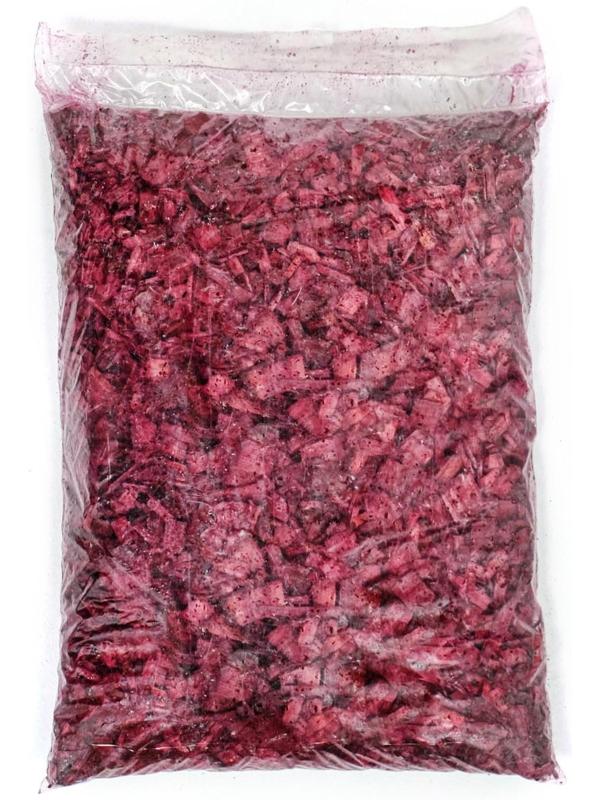 Щепа декоративная, бордовая, 20 л