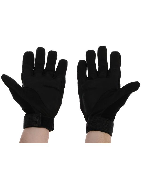 Перчатки мотоциклетные с защитными вставками, размер L, черный