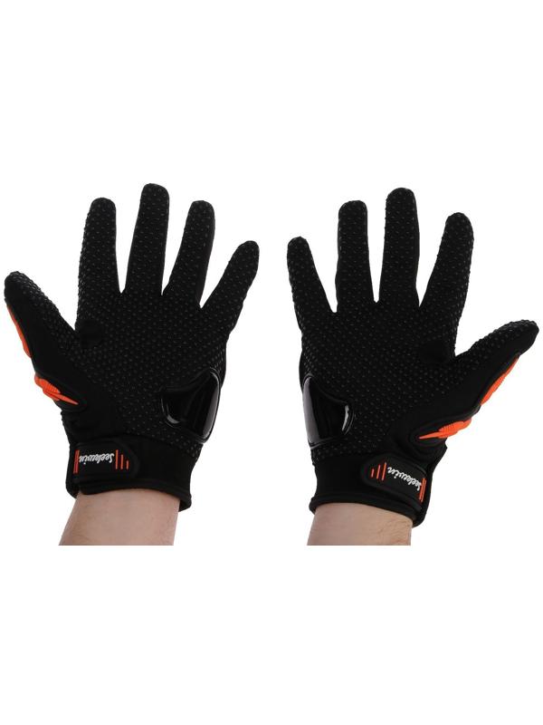 Перчатки мотоциклетные с защитными вставками 