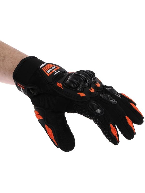 Перчатки мотоциклетные с защитными вставками 