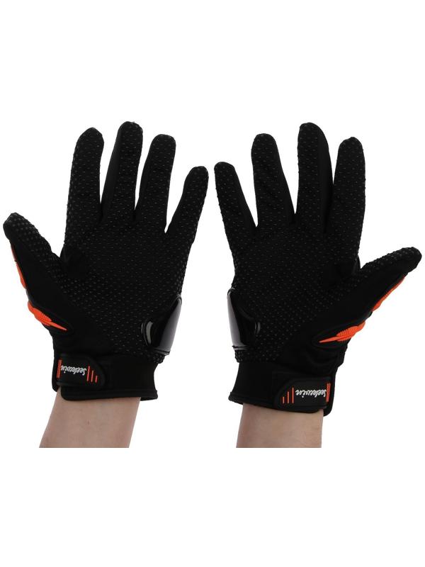 Перчатки мотоциклетные с защитными вставками 