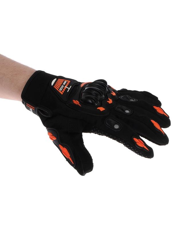 Перчатки мотоциклетные с защитными вставками 