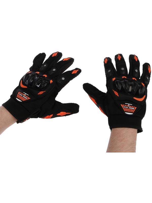 Перчатки мотоциклетные с защитными вставками 