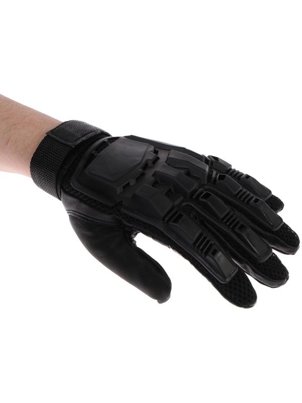 Перчатки мотоциклетные с защитными вставками, размер М