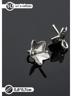 Держатель для кулона клеевой с петлёй 