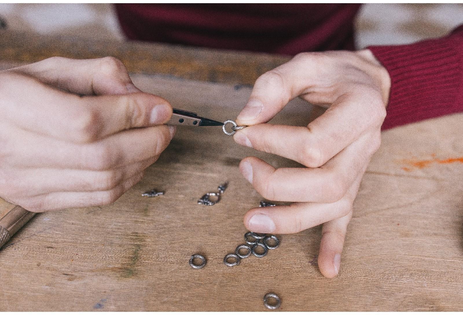 Кольцо соединительное из нержавеющей стали, 2,0*10мм (набор 10шт), цвет серебро