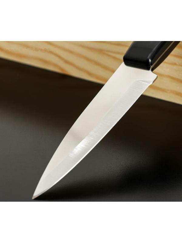 Нож кухонный «Сакура», для овощей, лезвие 9 см