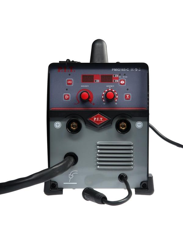 Сварочный инвертор PMIG165-С, полуавтомат, 5.2 кВт, 165 А, ММА 2,5-4мм MIG 0,6-1мм