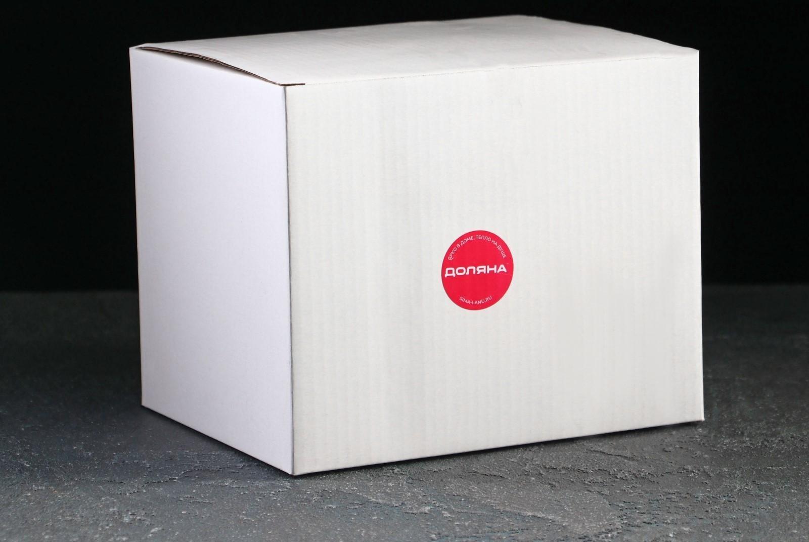 Чайник стеклянный заварочный Доляна «Иллюзия», 1,25 л, с металлическим ситом